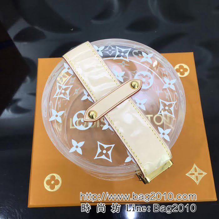 路易威登LV頂級原單2018新款透明包 可做化妝包晚宴包 限量秀款 YDH1094